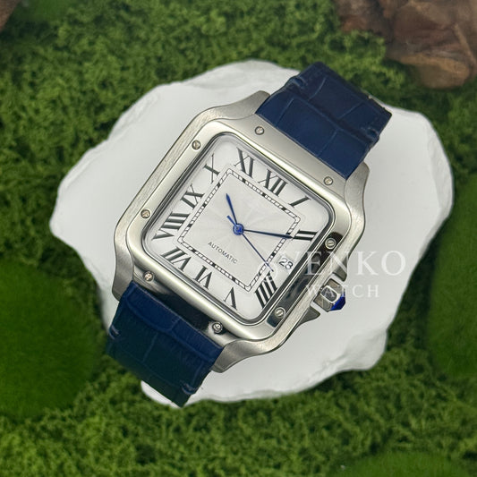 Venkantos | White Blue Lether