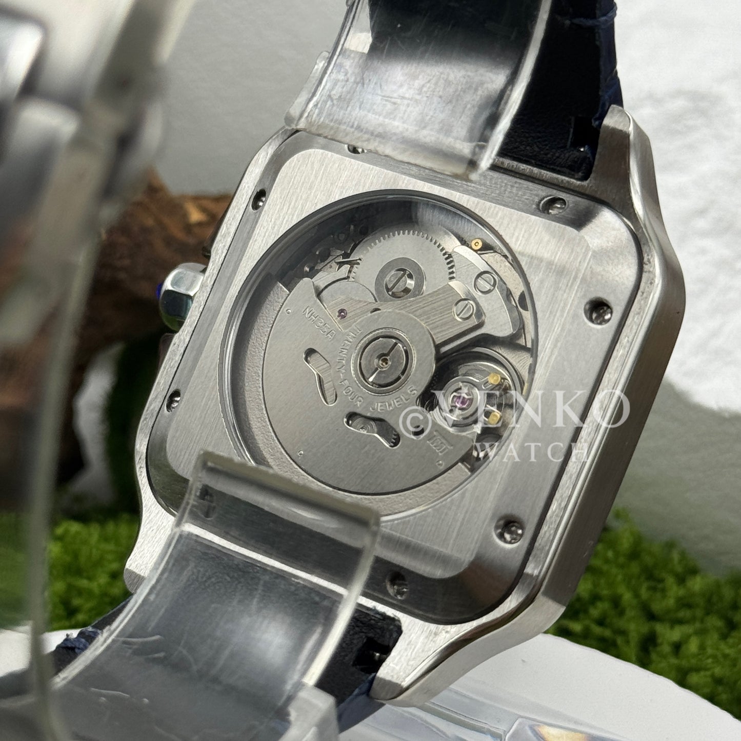 Venkantos | White Blue Lether